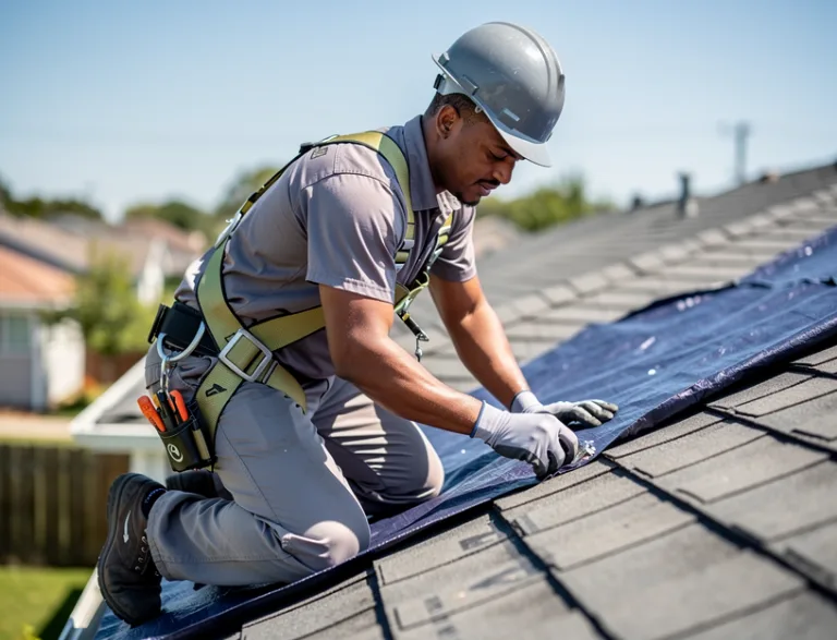 Roof Tarping service in Manhattan